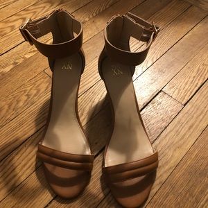 Brown wedge Sandals